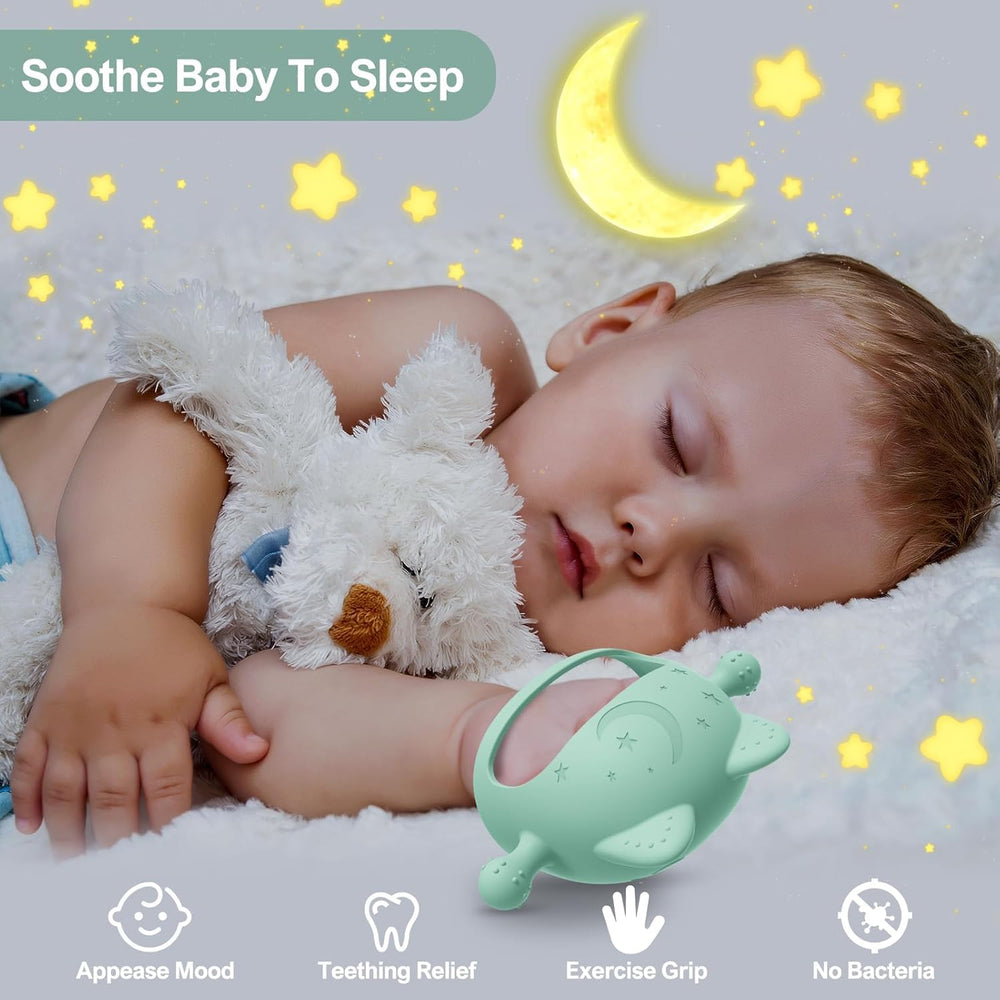 YomauiYee teether compact size fits into a diaper bag.