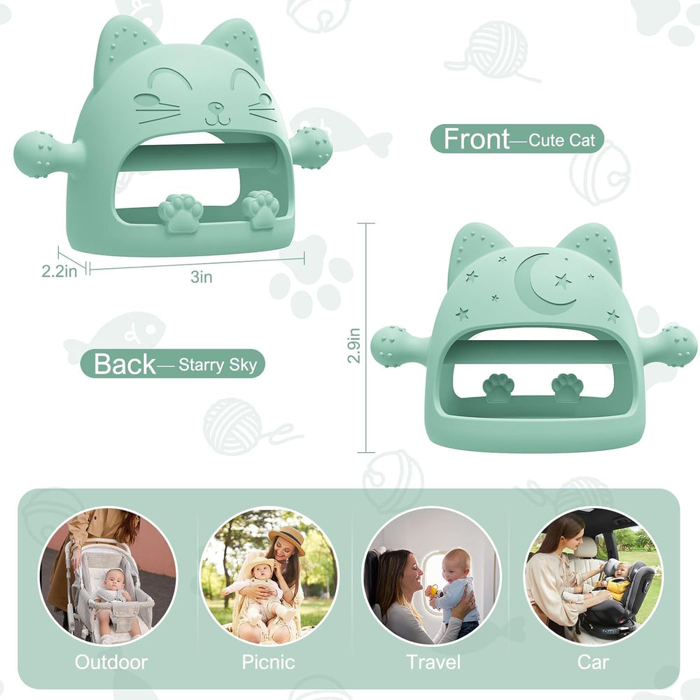 YomauiYee teether dishwasher-safe for effortless cleaning.
