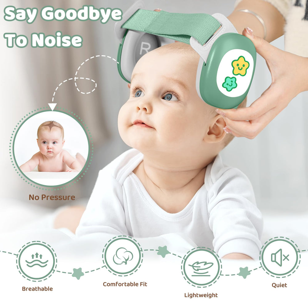 YomauiYee ergonomic foam ear cushions reduce ambient noise for peaceful naps