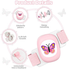 YomauiYee infant ear protection features a soft headband for comfortable all-day wear