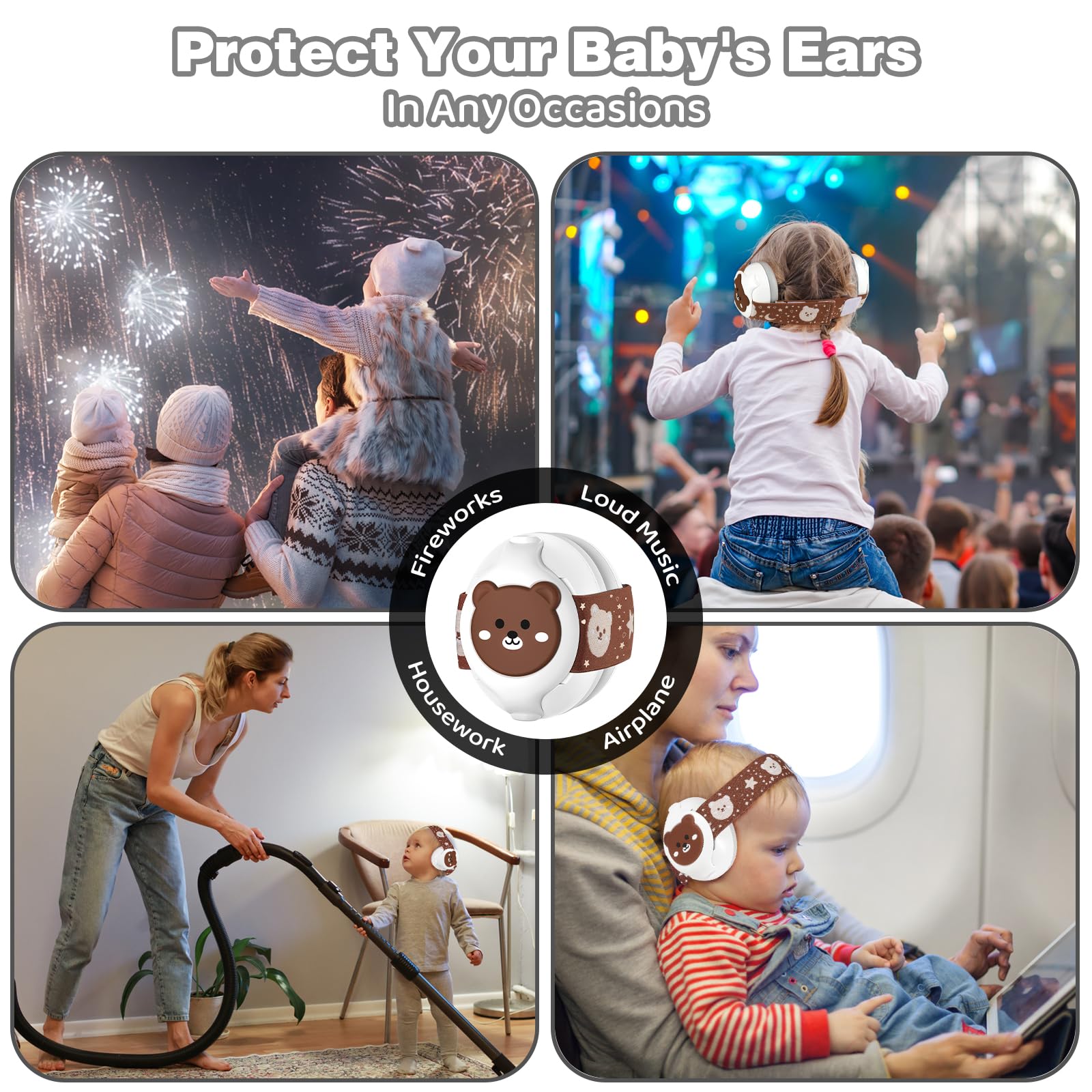 Durable ABS shell and soft materials protect gentle skin during use.