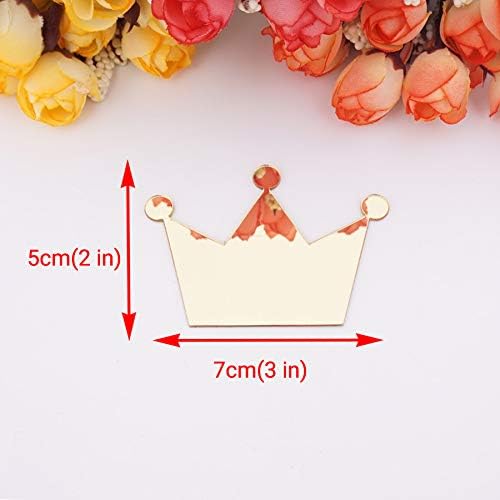 YongPan gold crown detail with reflective acrylic finish.