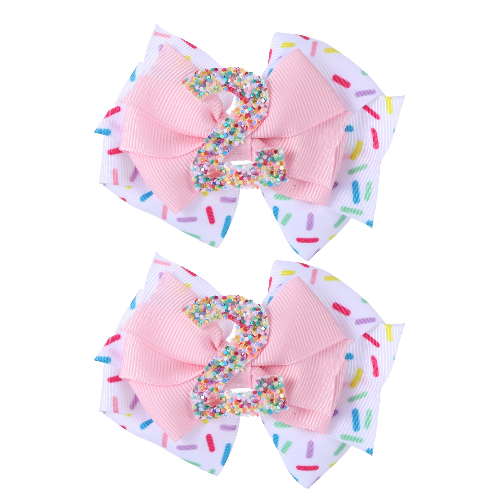 YONHTUTU sparkling-number bow adds birthday sparkle to photos