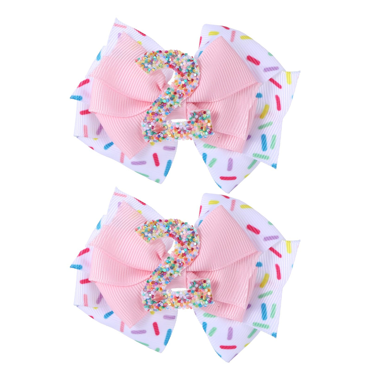 YONHTUTU sparkling-number bow adds birthday sparkle to photos