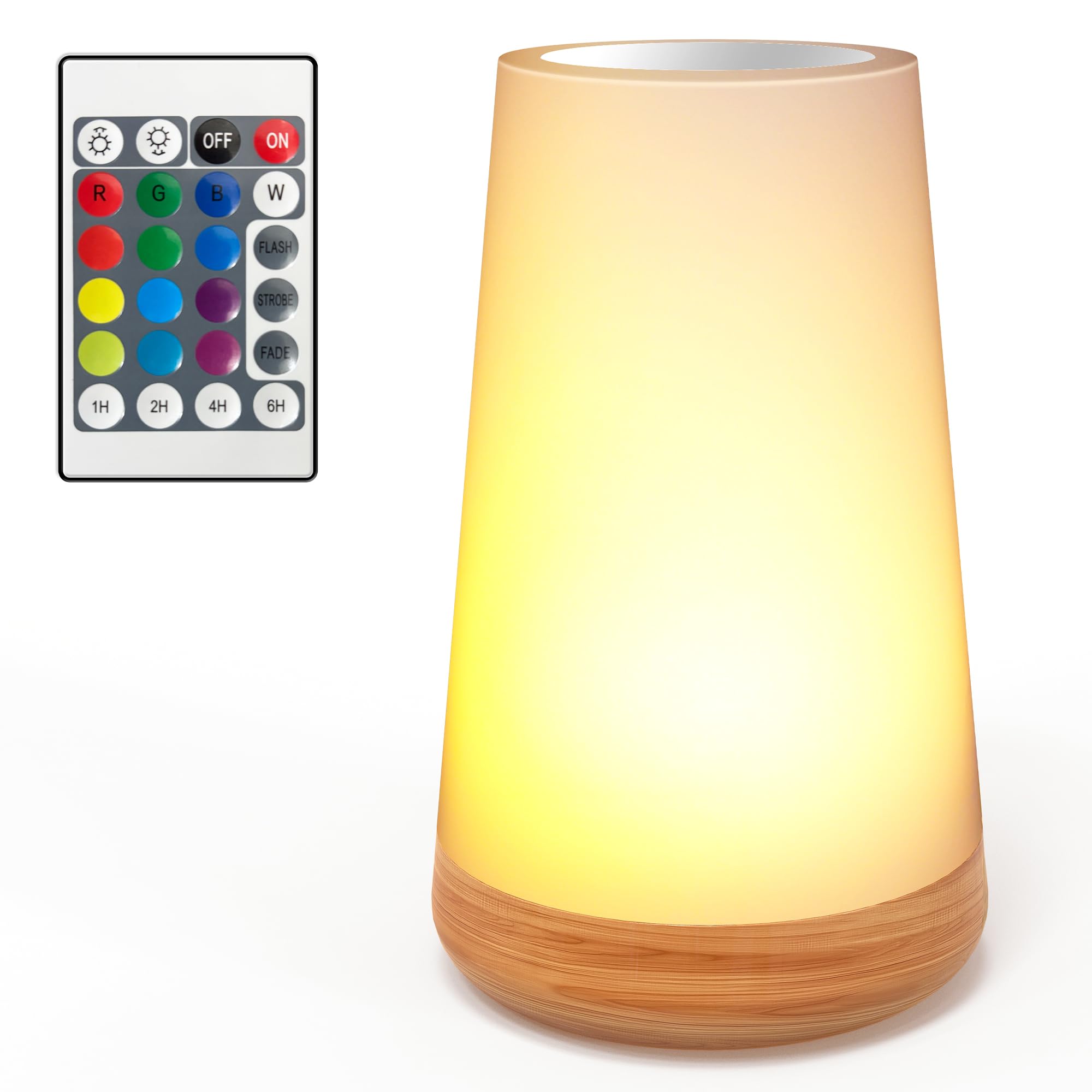 Yonito night light is portable for nursery, bedtimes, or camping.