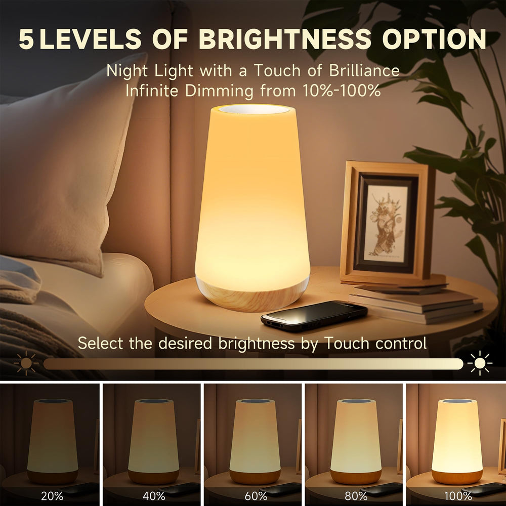Yonito night light with remote control for convenient adjustments.