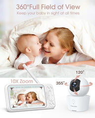 Yonvim Alexa control enabling hands-free baby monitoring
