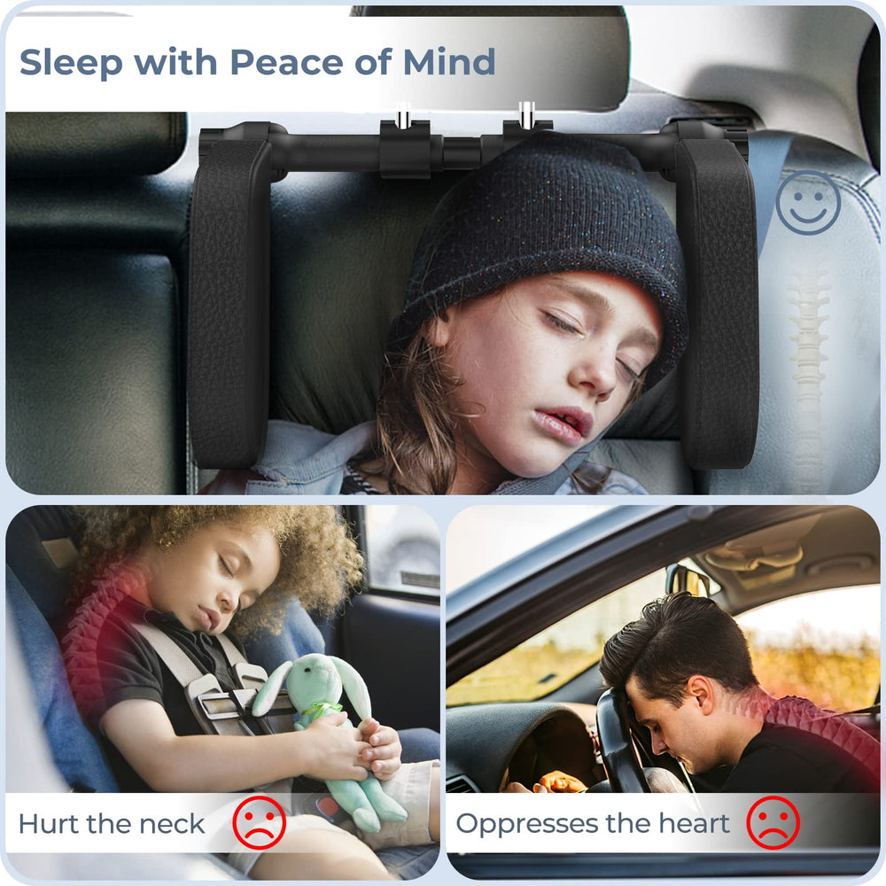 Yoocaa odorless, easy-to-clean headrest pillow maintains a fresh look after trips.