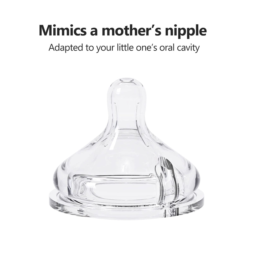 Wide neck allows easy hand washing and quick cleaning