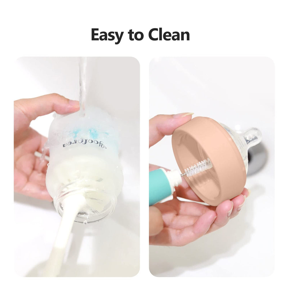 YOOFOREA anti-colic venting supports comfortable feeding during fast milk flow.