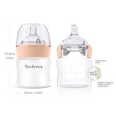 YOOFOREA borosilicate glass body resists odor and staining while staying sturdy.