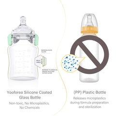 Yooforea 7-hole foam filter supports smooth milk flow.