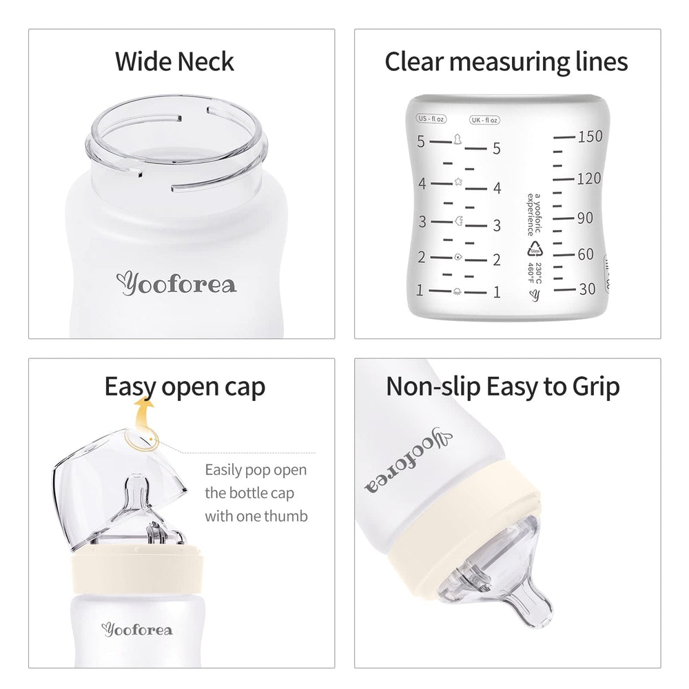 Yooforea stable base keeps bottle steady during use