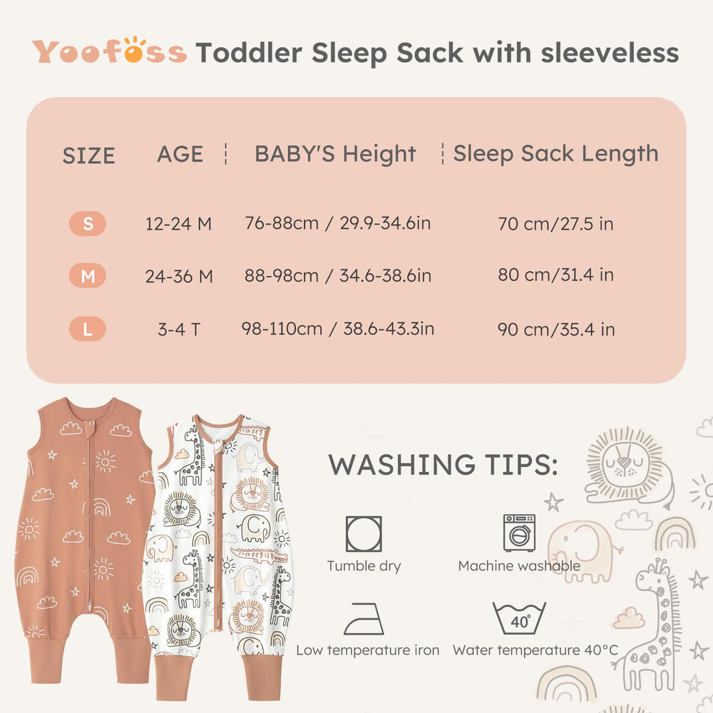 Yoofoss 0.5 tog wearable blanket suitable for all seasons.