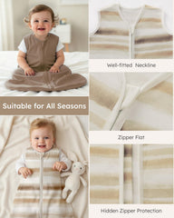 Yoofoss three-pack sleepsacks provide ready-to-wear options.