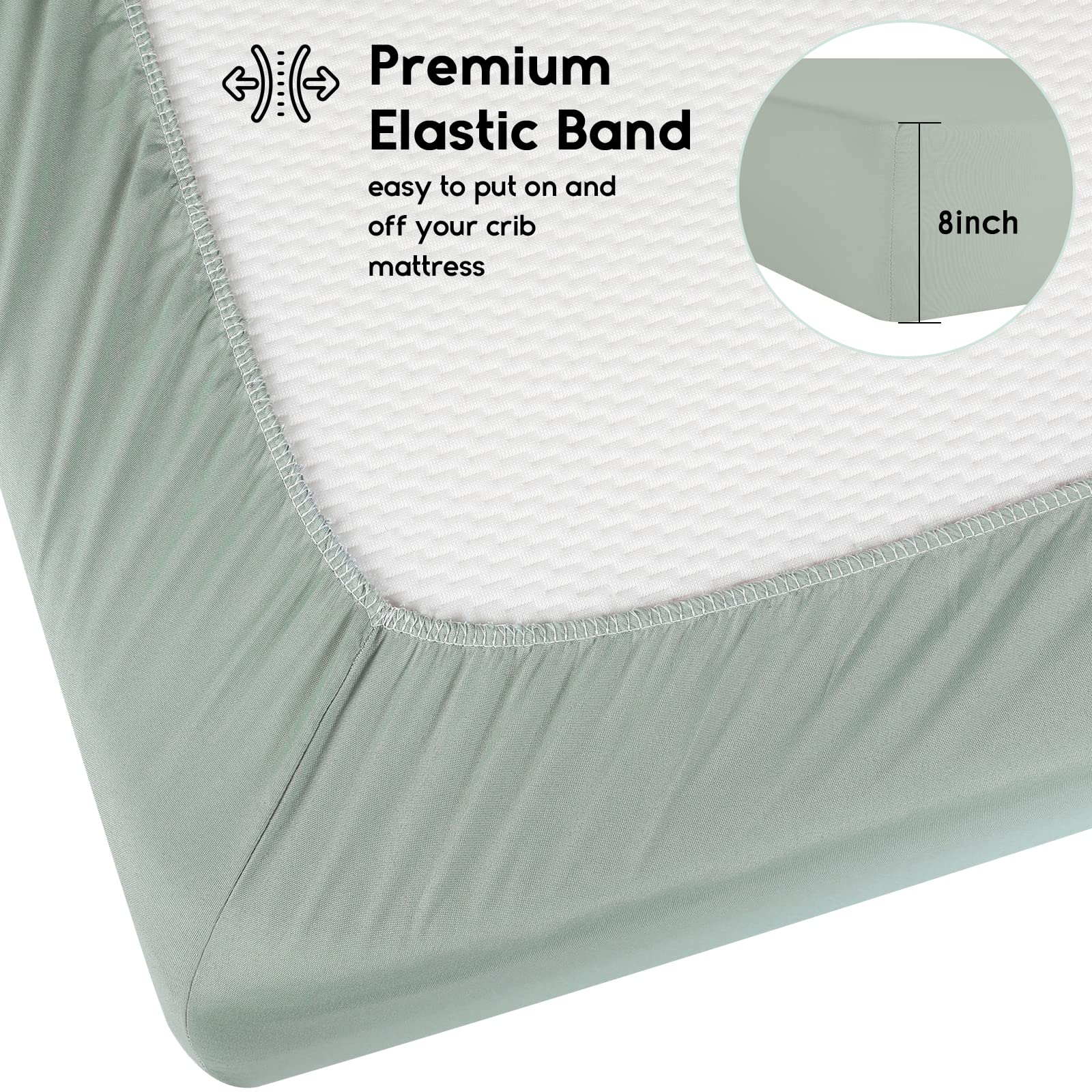 Yoofoss microfiber fabric delivers durability and easy cleanup after messes.