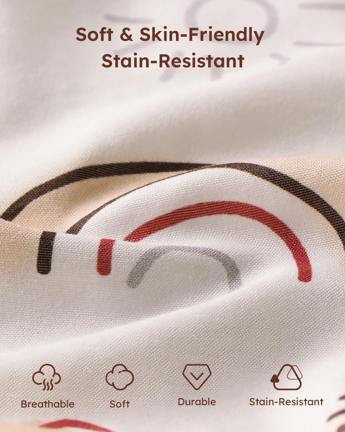Yoofoss ultra-soft microfiber close-up for sensitive baby skin