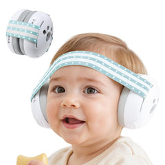 Yoofoss Baby Ear Muffs provide compact, travel-ready ear protection for little ears.
