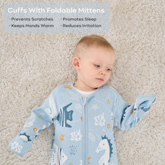 Yoofoss 0-5 tog breathable cotton for mild nights.