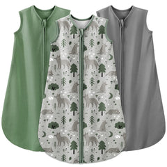 Yoofoss baby sleep sack 0-6 months in soft organic cotton for cozy nights