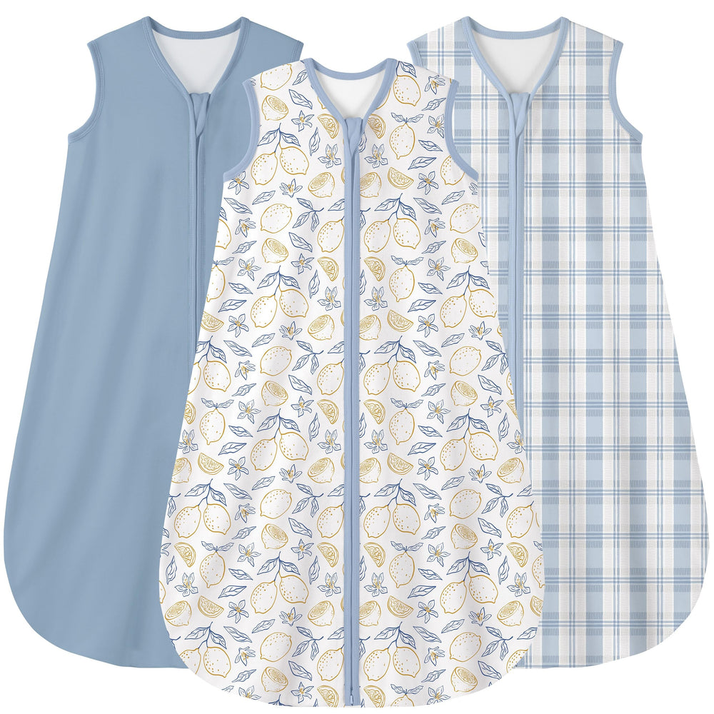 Yoofoss baby sleep sack 0-6 months in soft organic cotton for gentle nights
