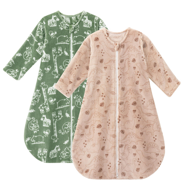 Yoofoss baby sleep sack with long sleeves for cozy warmth.