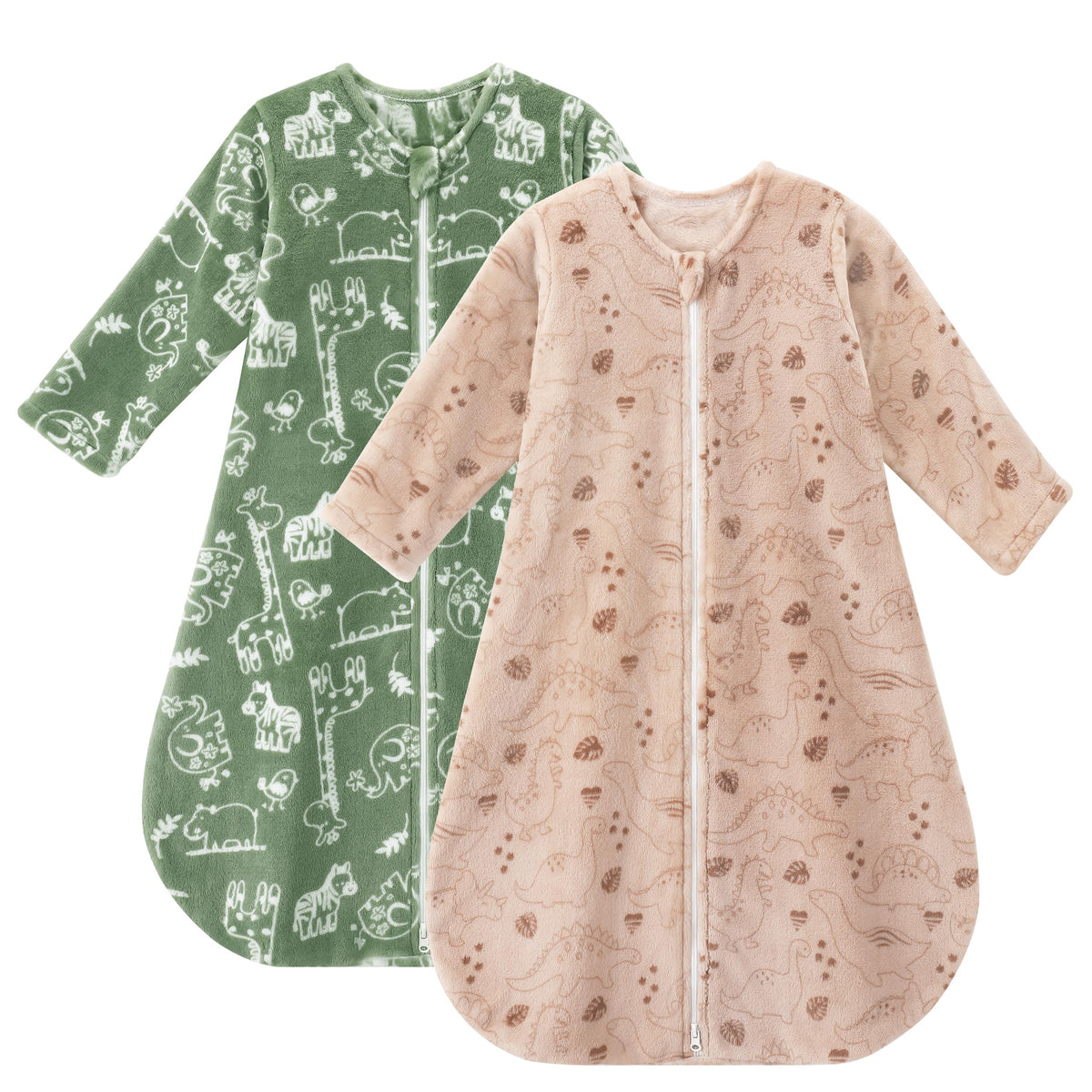 Yoofoss baby sleep sack with long sleeves for cozy warmth.