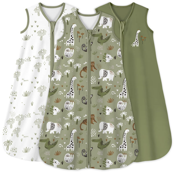 Yoofoss Baby Sleep Sack 18-24m neck opening close-up for secure fit.