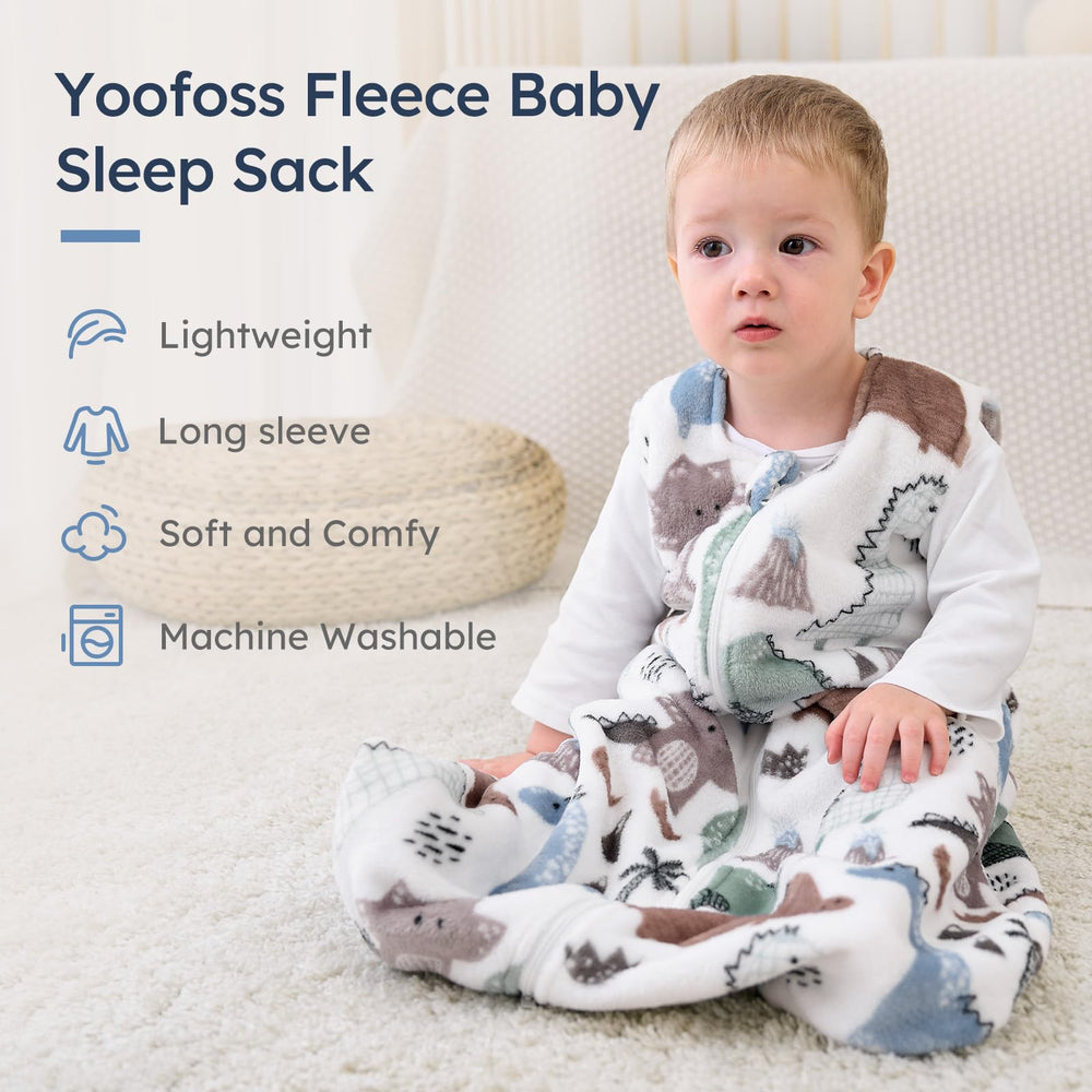 Yoofoss 2-way zipper closure for easy dressing and night changes