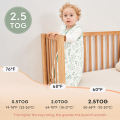 Yoofoss 2-way zipper enables easy diaper changes.