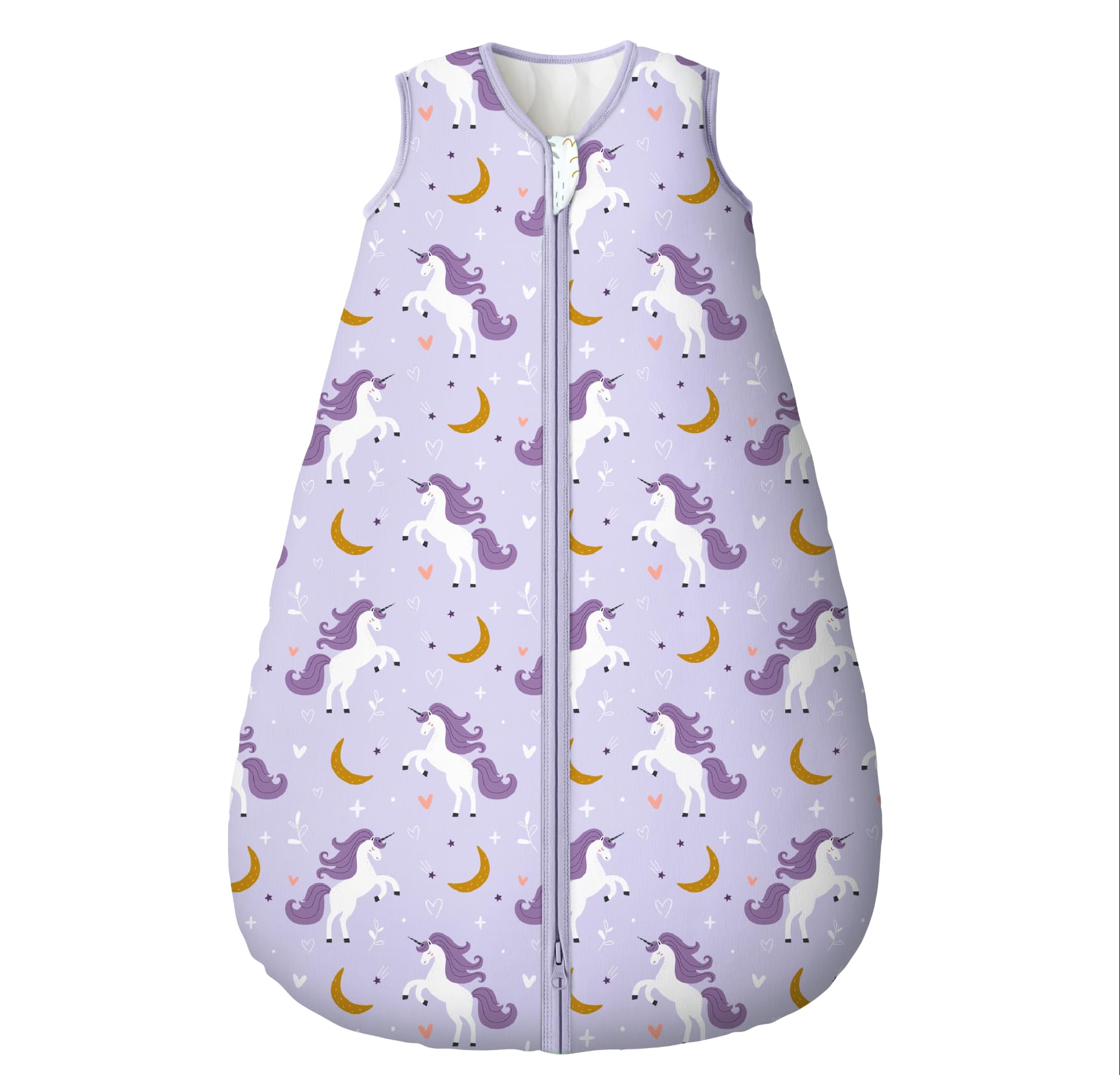 Yoofoss baby sleep sack with 2-way zipper for easy night changes