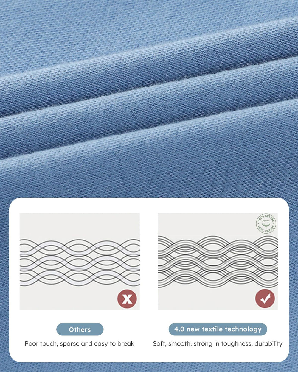 Yoofoss sleep sack 3-pack in colors for easy styling and daily use