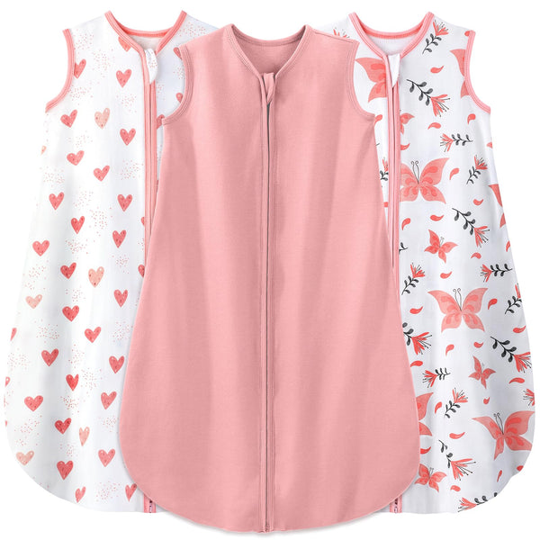Yoofoss baby sleep sack 6-12m with 2-way zipper for easy night changes