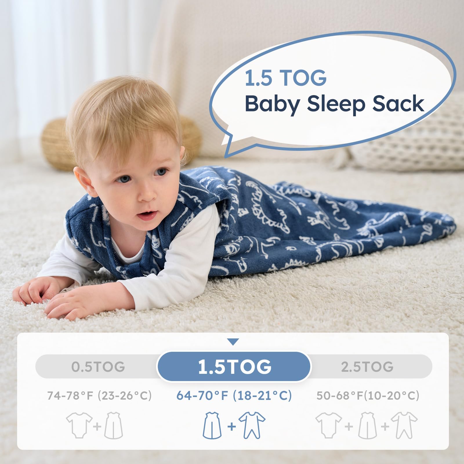 Yoofoss 8mm plush interior offers gentle warmth