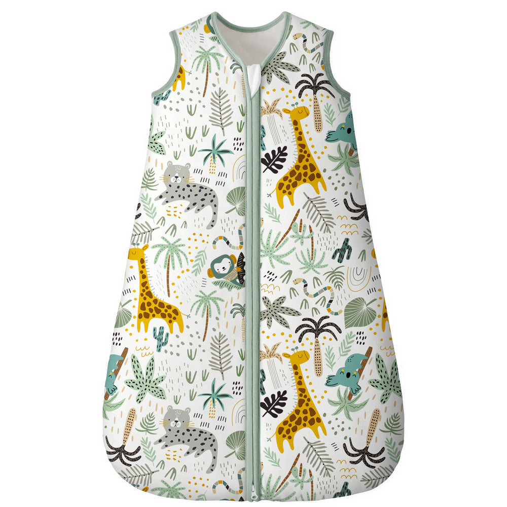 Yoofoss baby sleep sack front view with cozy fit