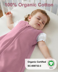 Yoofoss baby sleep sack interior-guard view emphasizes safety while dressing and diapering.