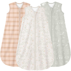 Yoofoss baby sleep sack on baby for secure warmth during the night