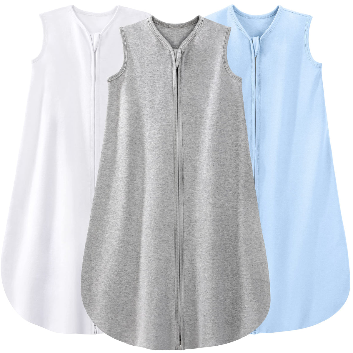 Yoofoss organic cotton sleep sack texture for breathable comfort