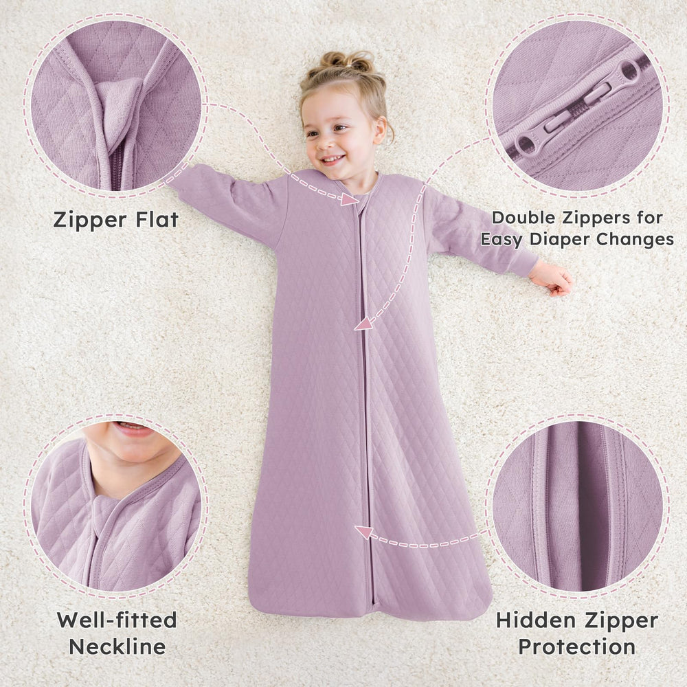 Yoofoss organic cotton fabric offers gentle skin protection.