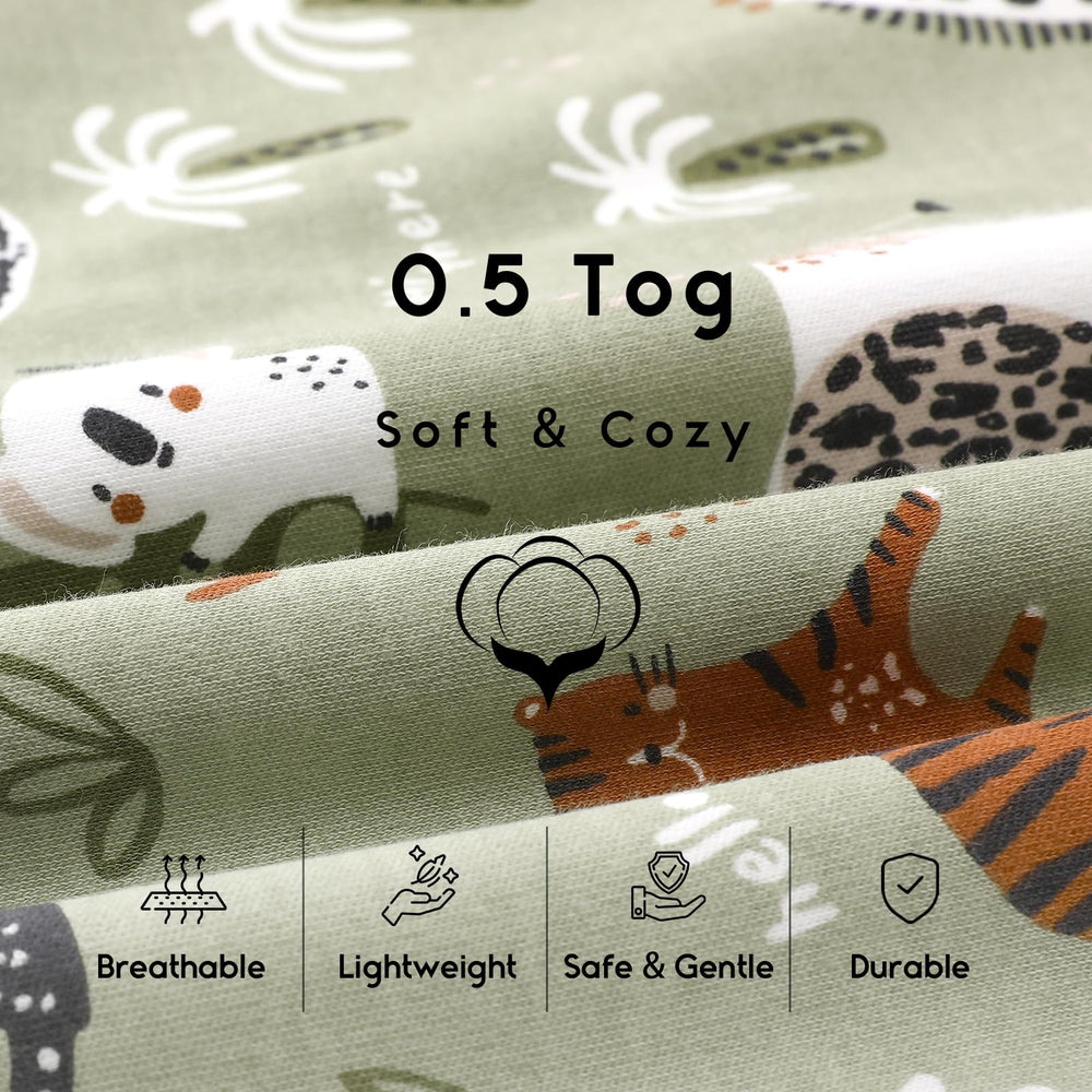 Yoofoss Sleep Sack available in S to XL for growing babies.