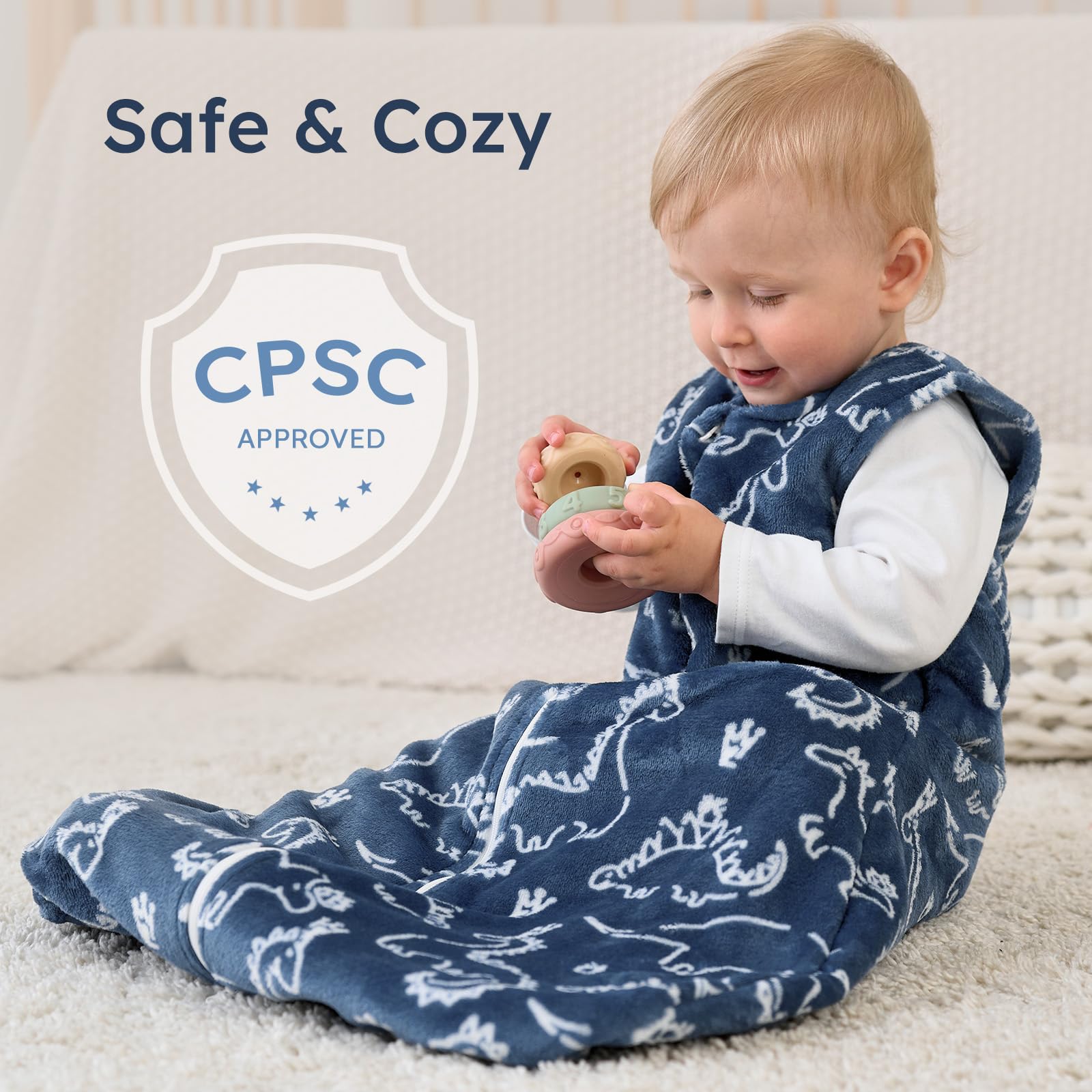 Yoofoss sleep sack size chart helps find the perfect fit