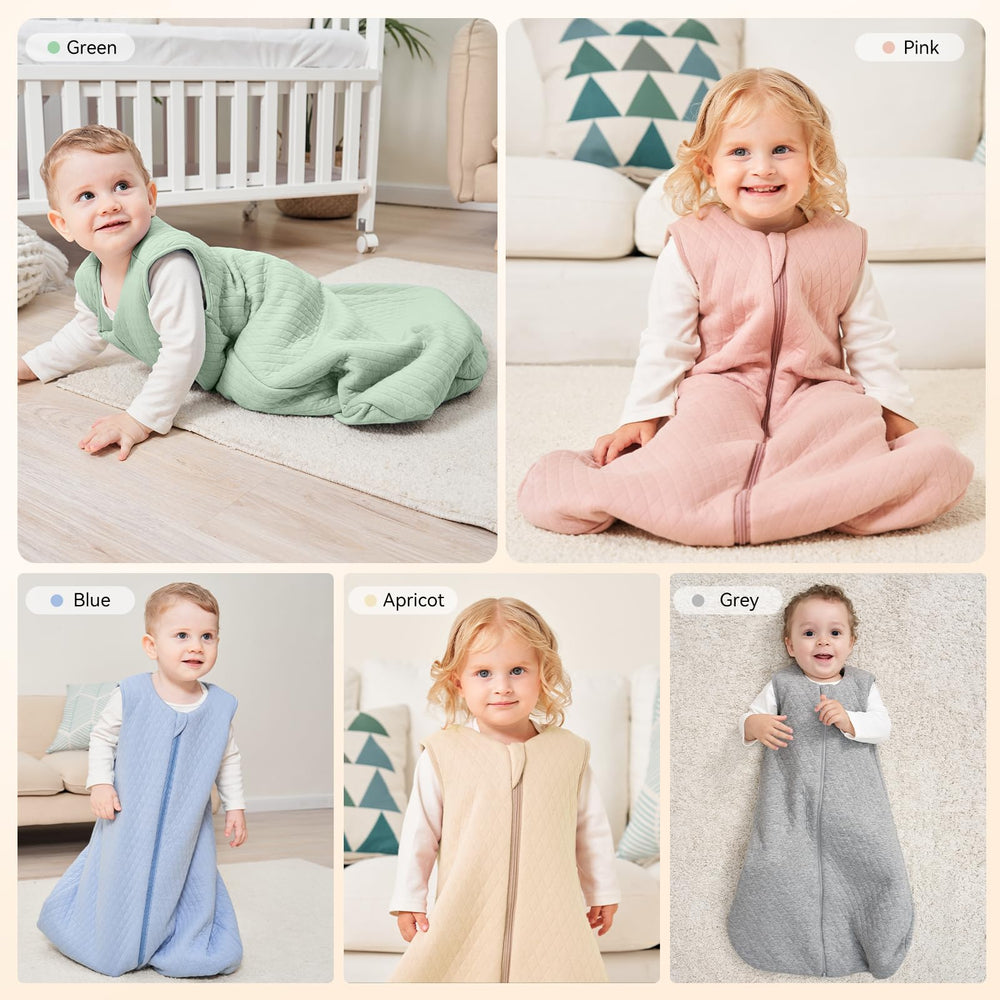 Yoofoss sleep sack withstands hundreds of washes with less than 2% shrinkage.