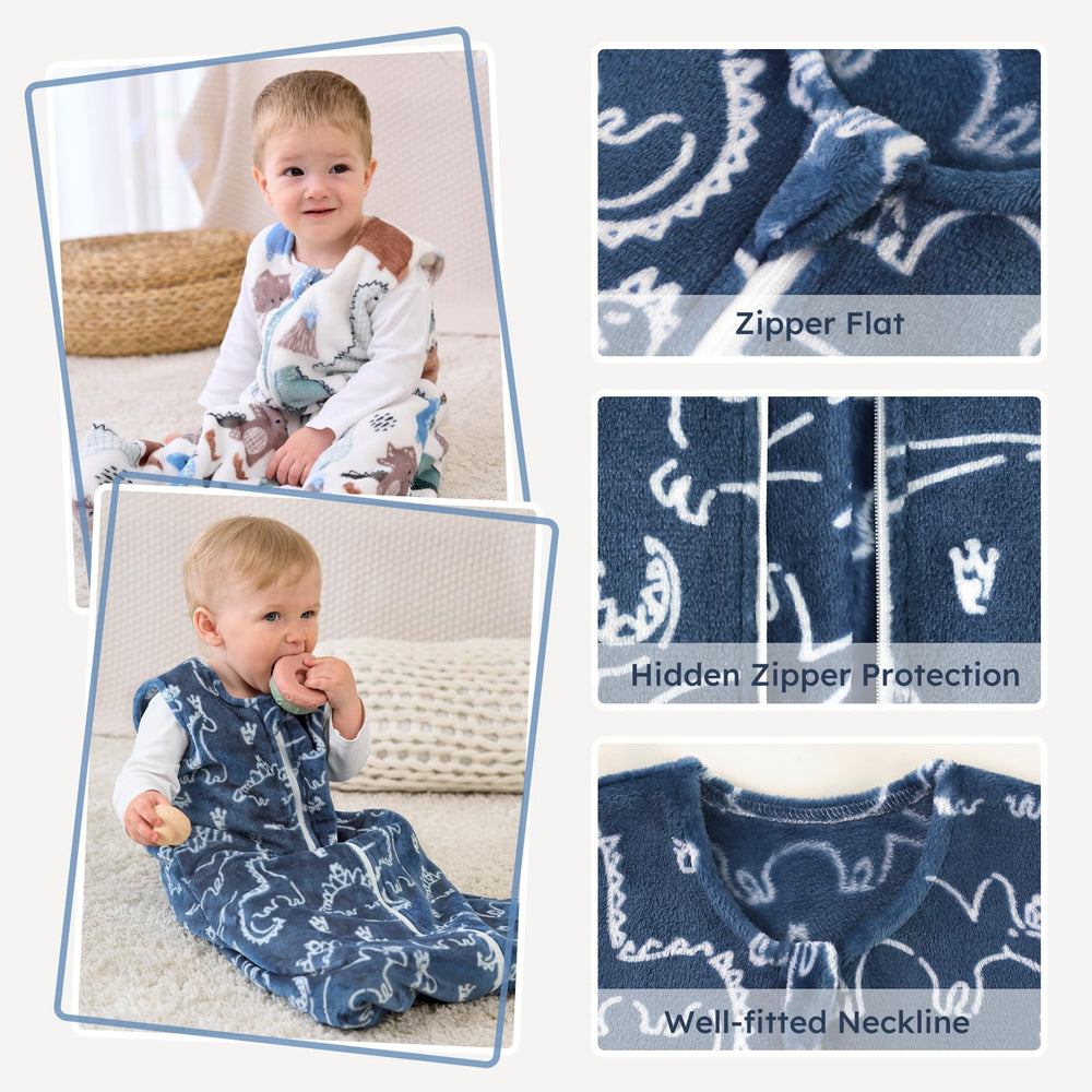 Yoofoss sleeveless design allows flexible baby movement