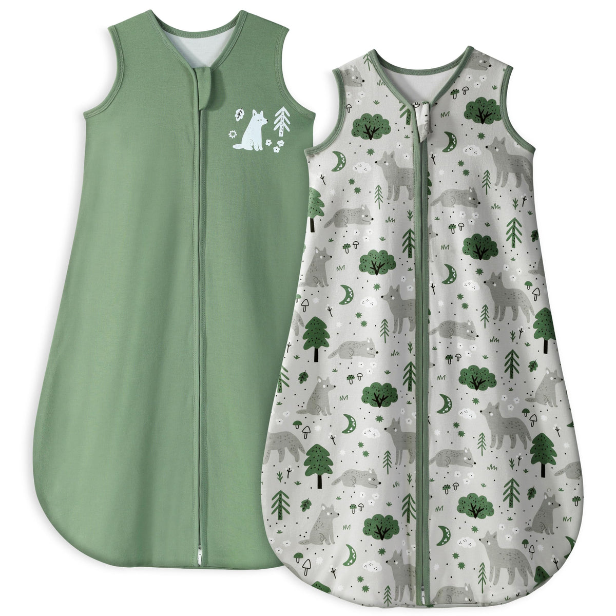 Yoofoss baby sleep sack with soft cotton for gentle warmth all night.