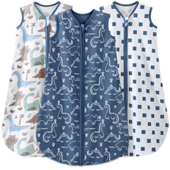 Yoofoss baby sleep sack top view shows cozy wearable blanket for bedtime