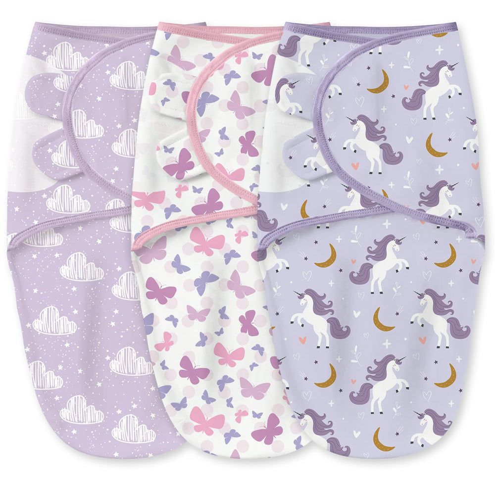 Yoofoss baby swaddle close-up of organic cotton fabric for gentle skin