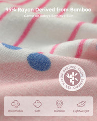 Yoofoss bamboo fabric close-up shows ultra-soft texture for sensitive skin.