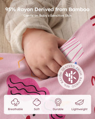 Yoofoss bamboo fabric close-up highlighting ultra-soft breathable texture