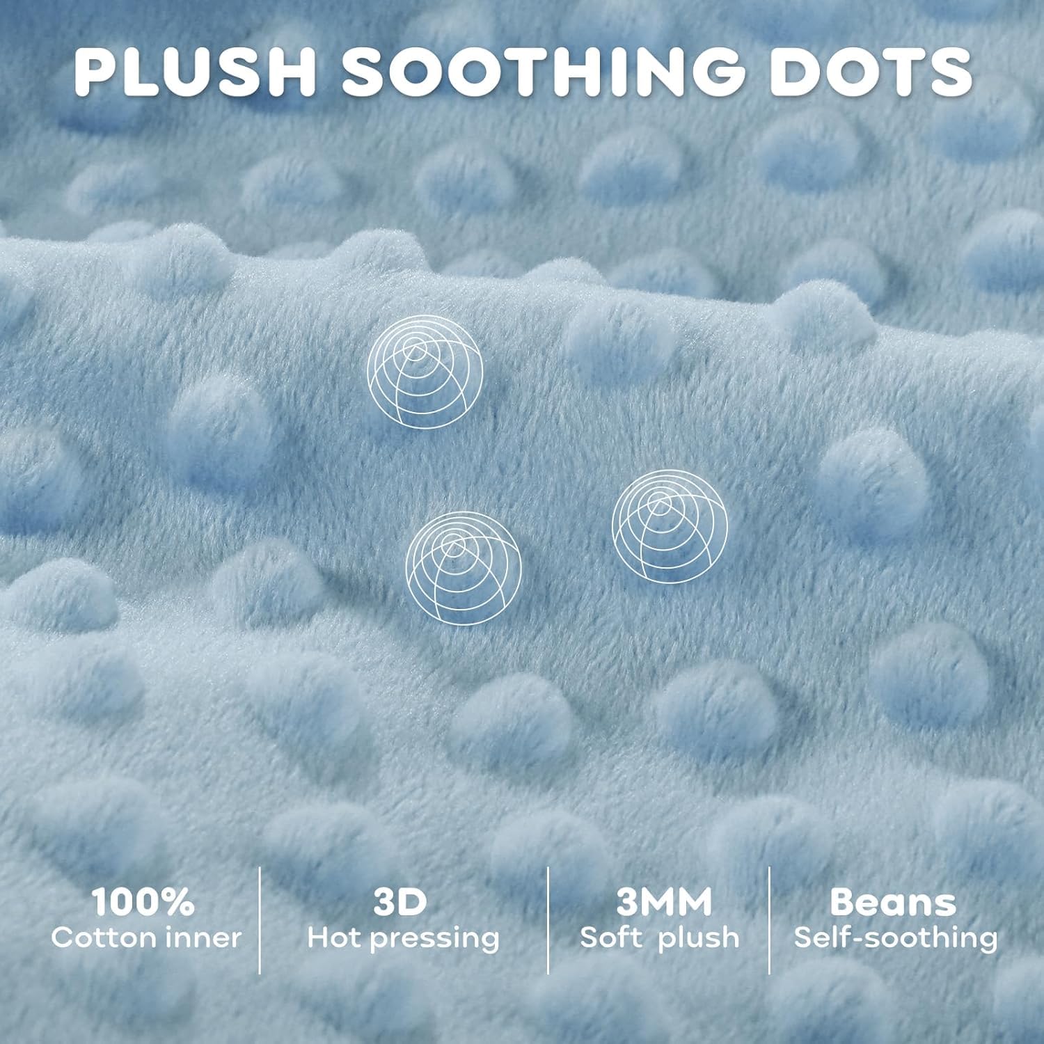 Yoofoss sleep sack cotton lining provides breathable, gentle touch.