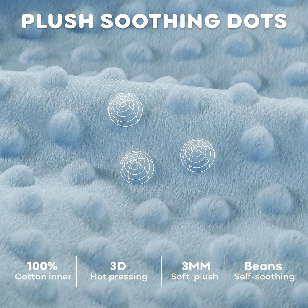 Yoofoss sleep sack cotton lining provides breathable, gentle touch.